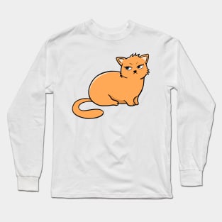 Orange Cat Long Sleeve T-Shirt